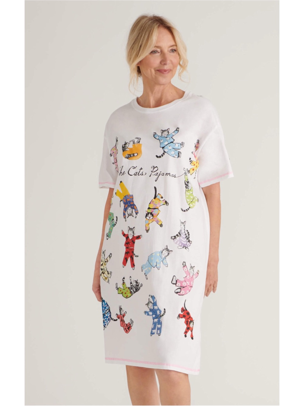 Little Blue House by Hatley The Cat's Pajamas Cotton Sleepshirt